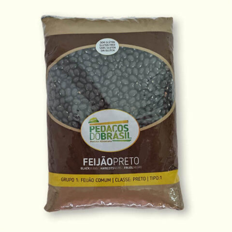 Feijao preto pedacos do Brasil 1kg