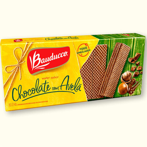 wafer chocolate c/ avelã 140g