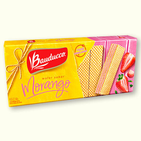 wafer morango bauducco 140g