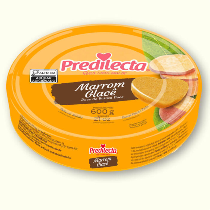 doce marrom glace predilecta 600g